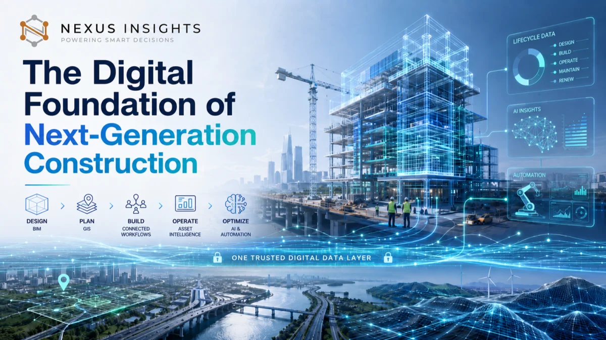 Nexus Insights article cover: The Digital Foundation of Next-Generation Construction