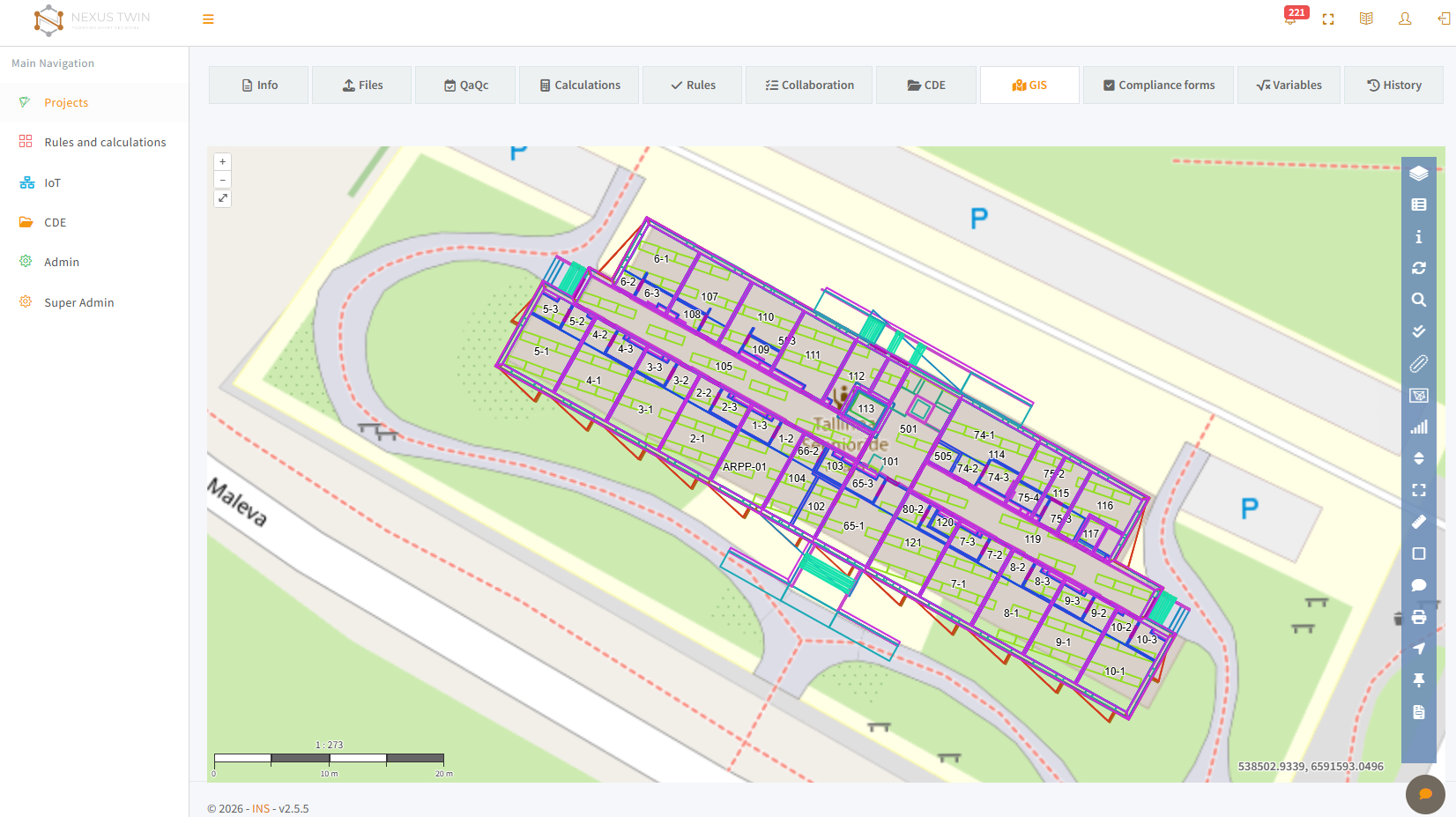 GIS parcel and cadastre integration