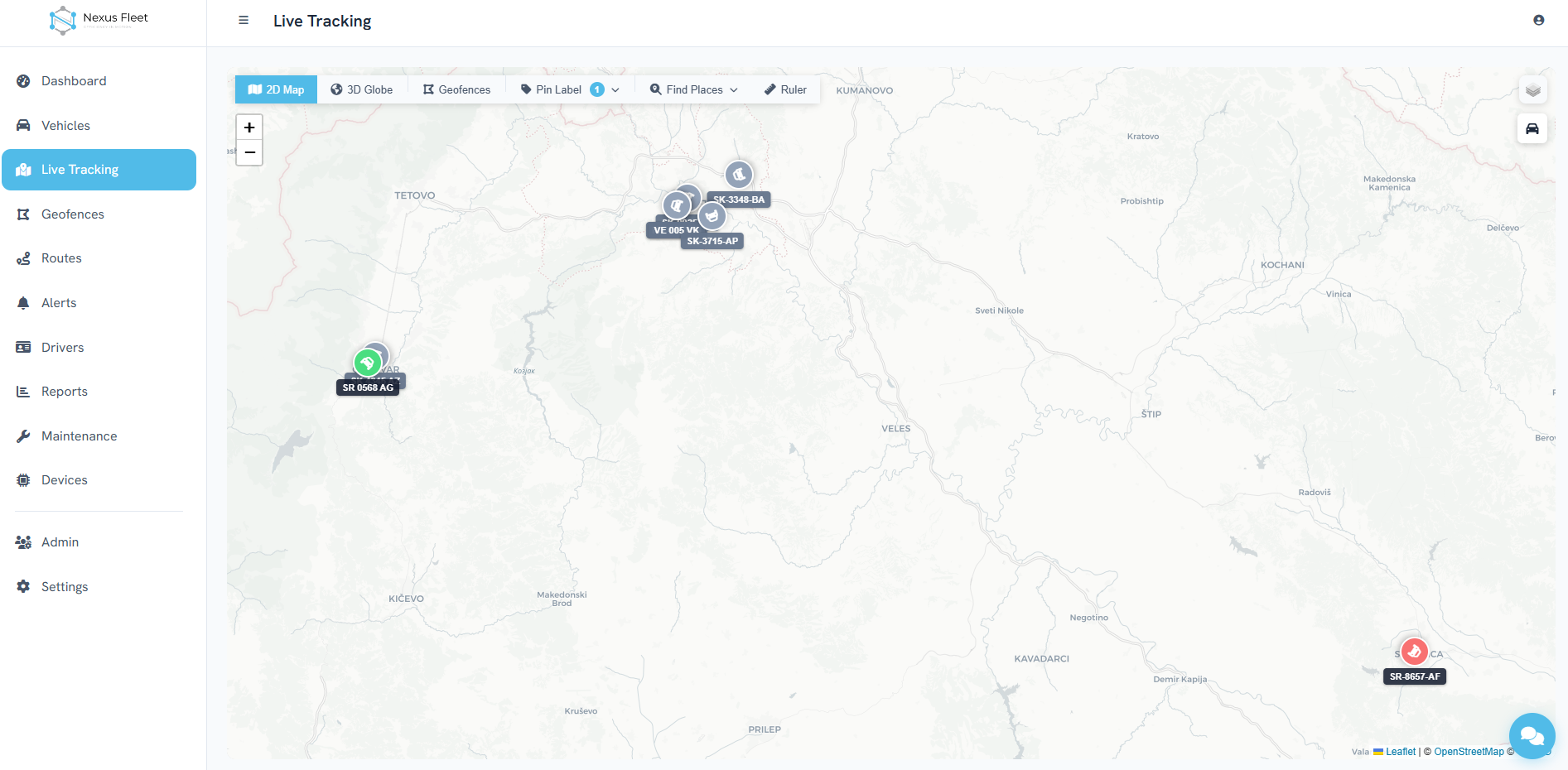 Live Tracking