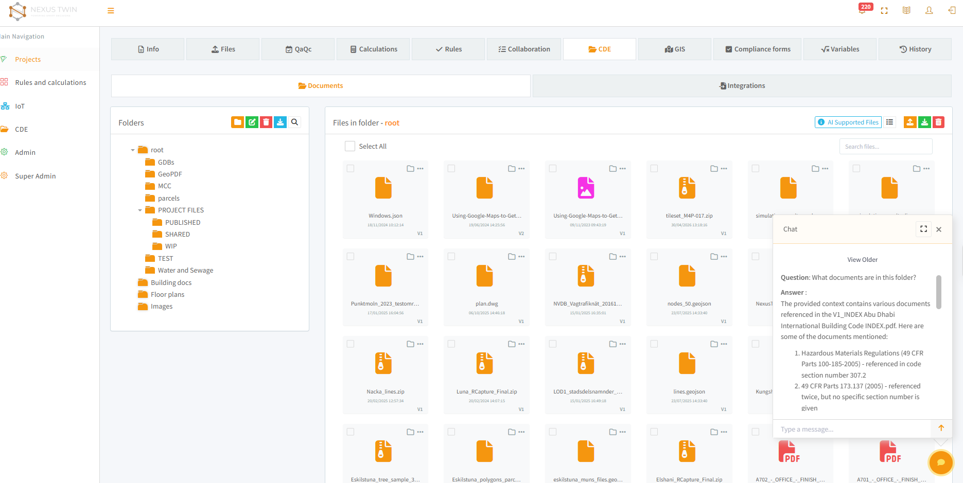 AI-Powered Common Data Environment