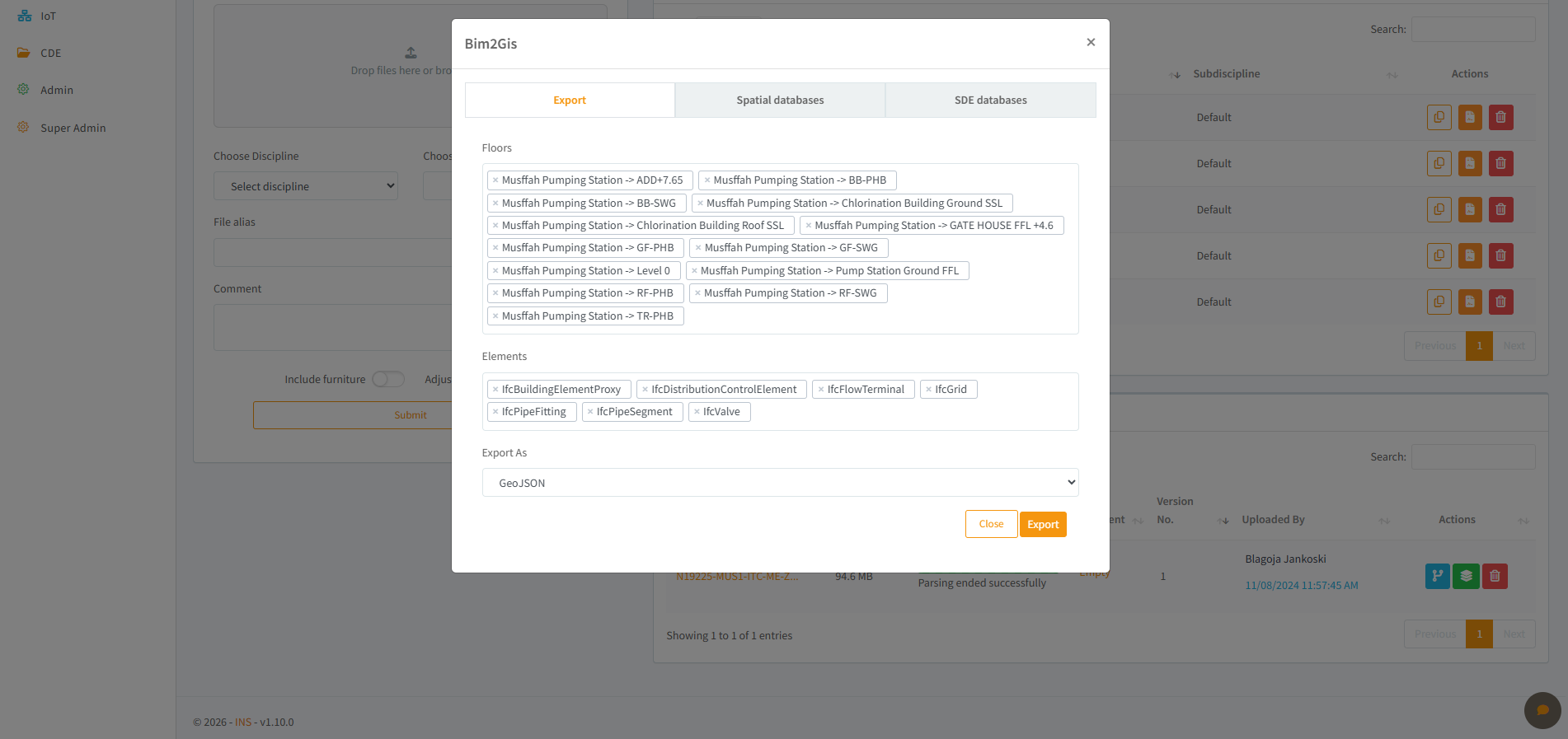 BIM to GIS Conversion